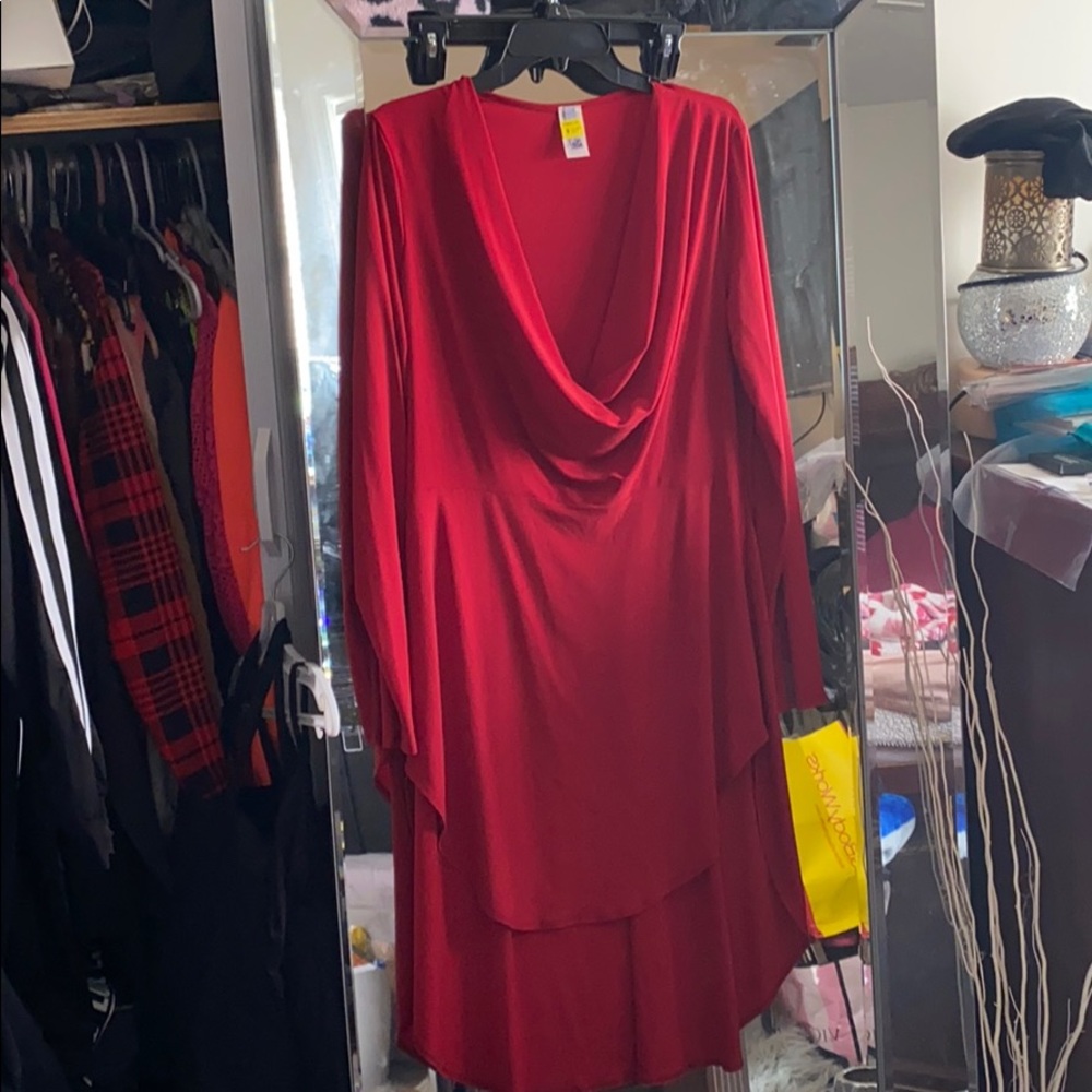 SEXY RED DRESS